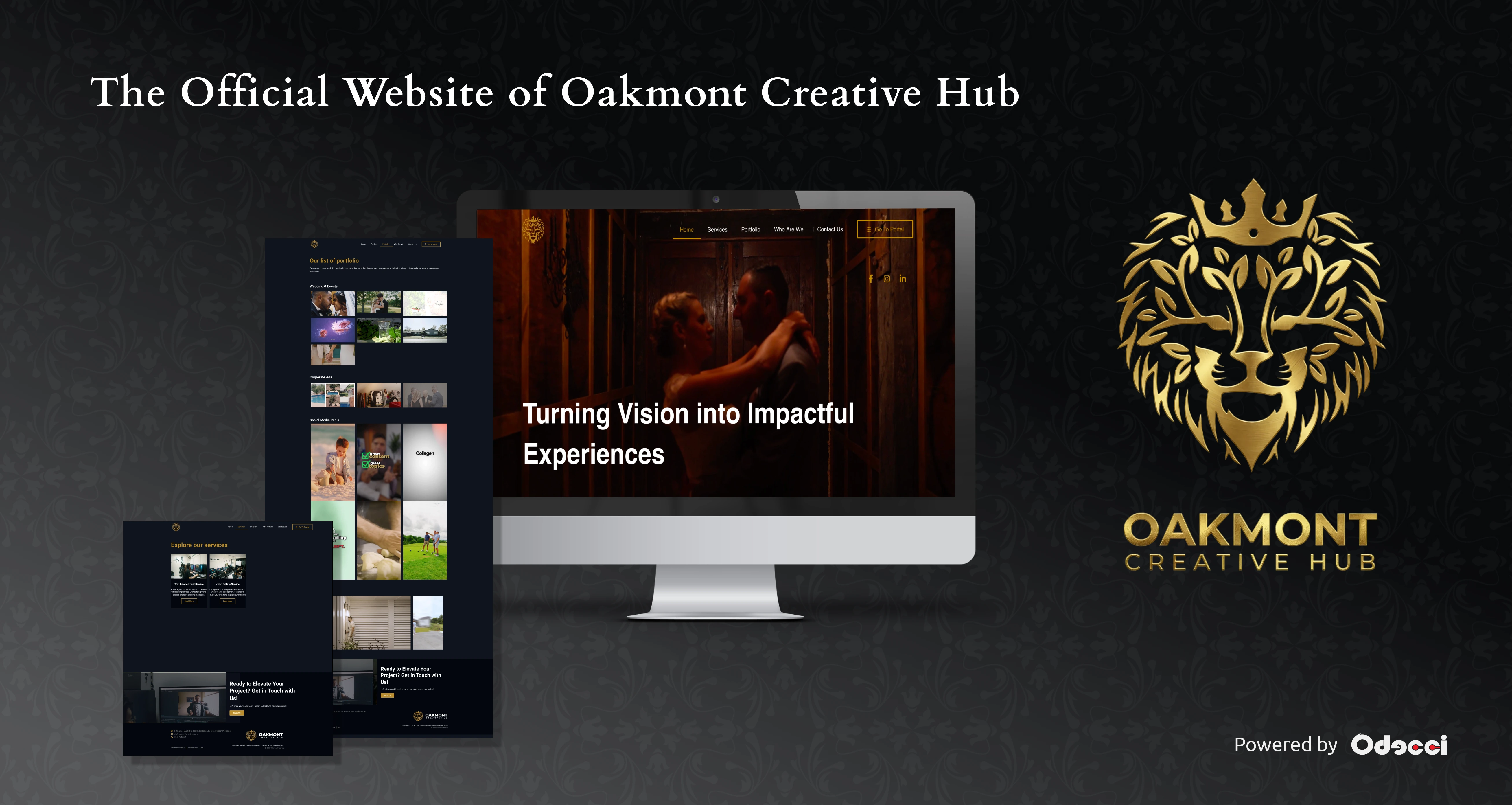 Oakmont Creative Hub Website