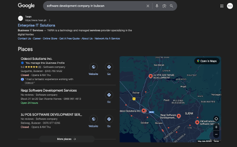 software development in bulacan